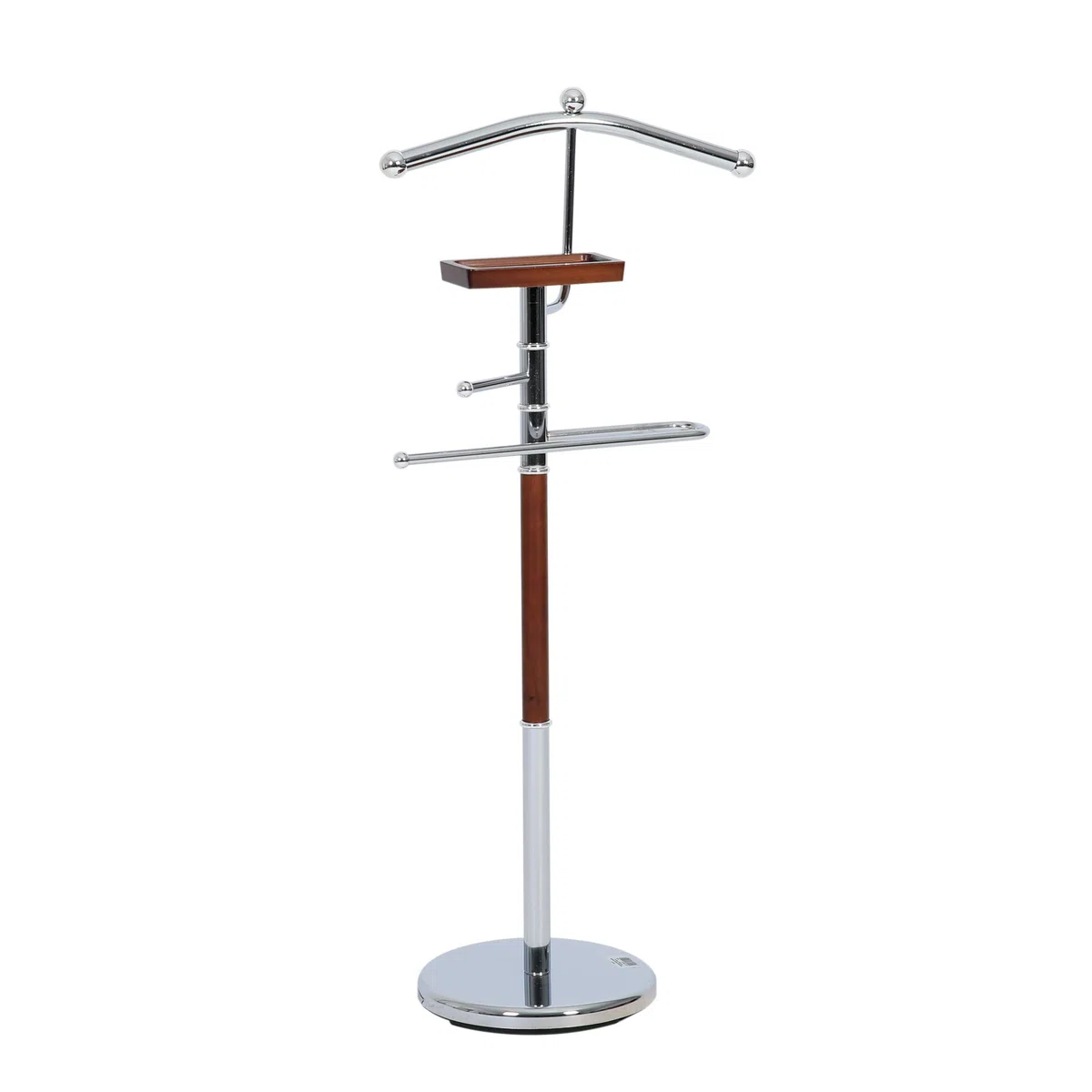 axentia Godiva Galán de Noche, Metal, Plata, 46x 108x 28 cm