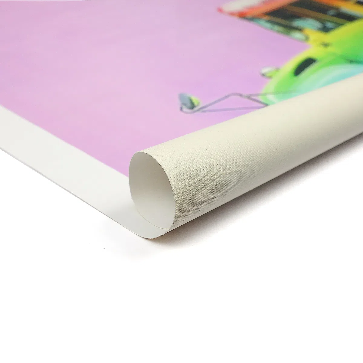EXERZ Rollo de lona de algodón de 76cm x 10M, 330gsm - Lienzos enrollados - pintura acrílica, pintura al óleo, impresión de inyección de tinta