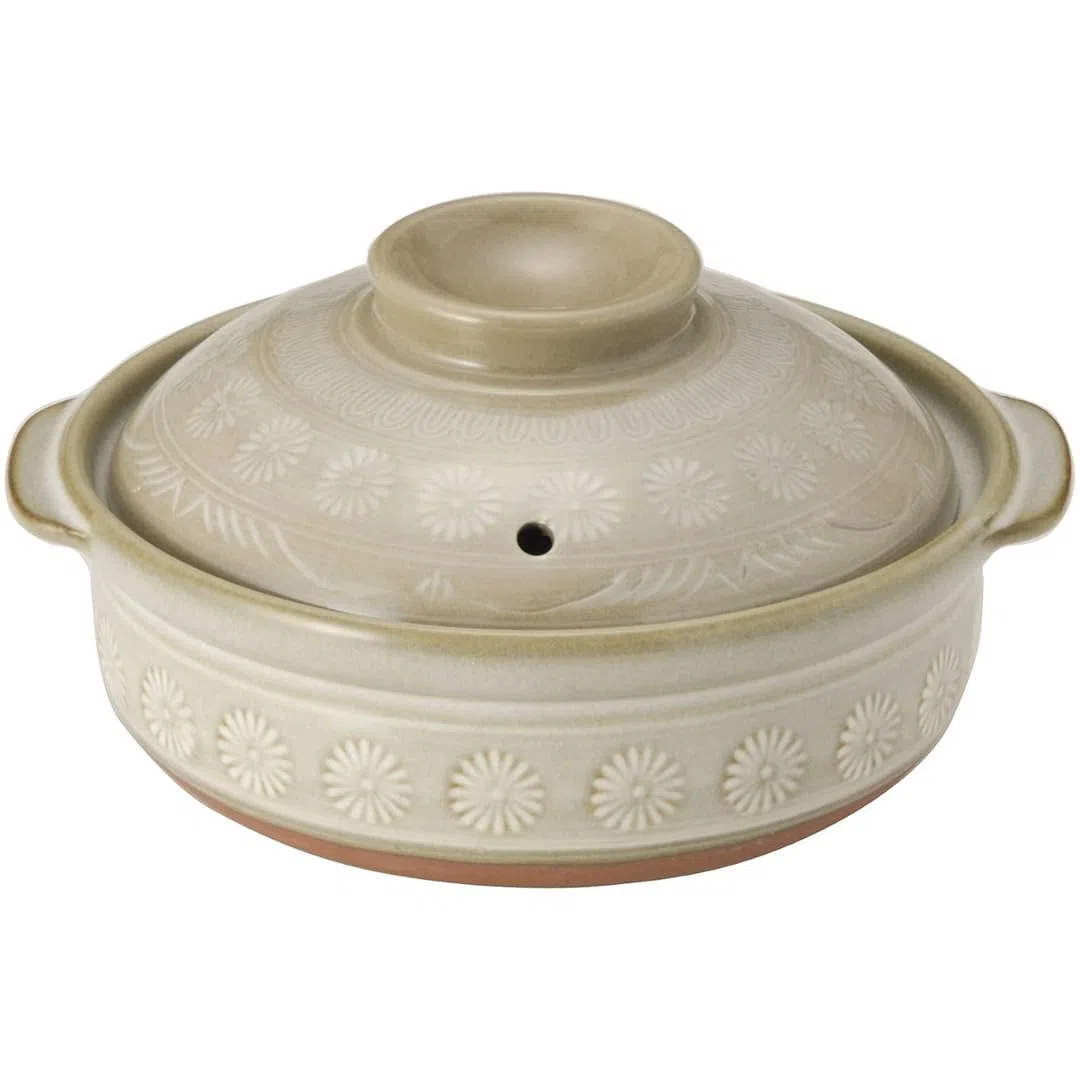 TIKUSAN Donabe Hot Pot Banko Ware japonés fabricado en Japón (6 go (30 fl oz))