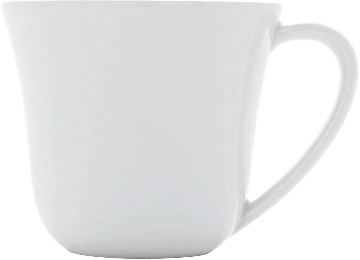 Alessi TI05/87 - 4 Tazas de café, Color Blanco