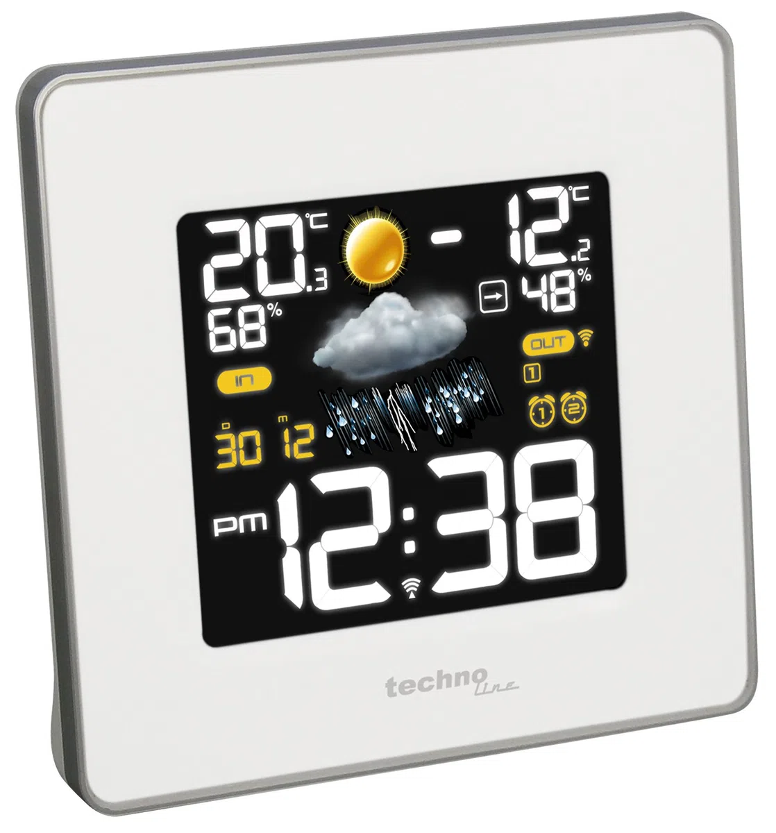 Technoline Ws 6440 - Premium - Estación Meteorológica, blanco