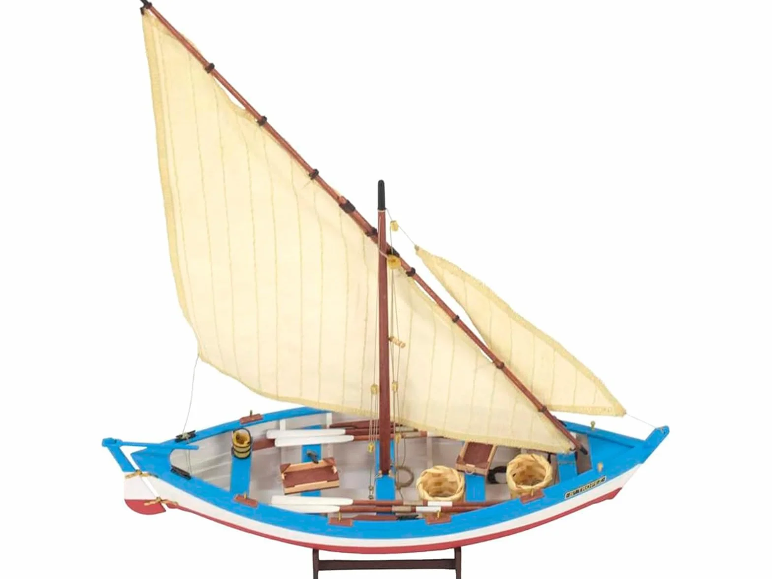 Artesanía Latina - Maqueta de Barco en Madera - Barco de Pesca La Provençale - Modelo 19017-N, Escala 1:20 - Maquetas para Montar - Nivel Principiante