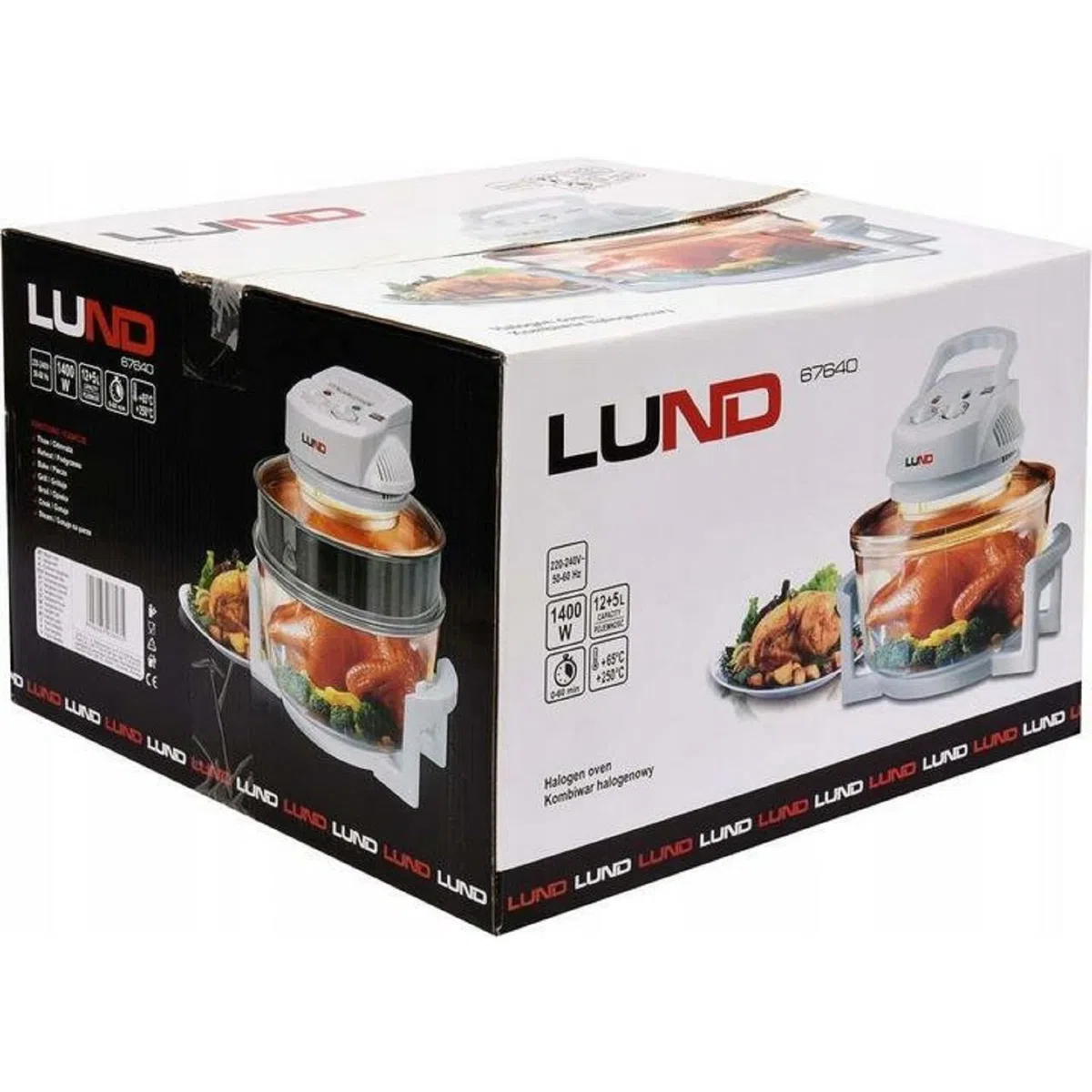 LUND HALOGEN OVEN 17L WHITE