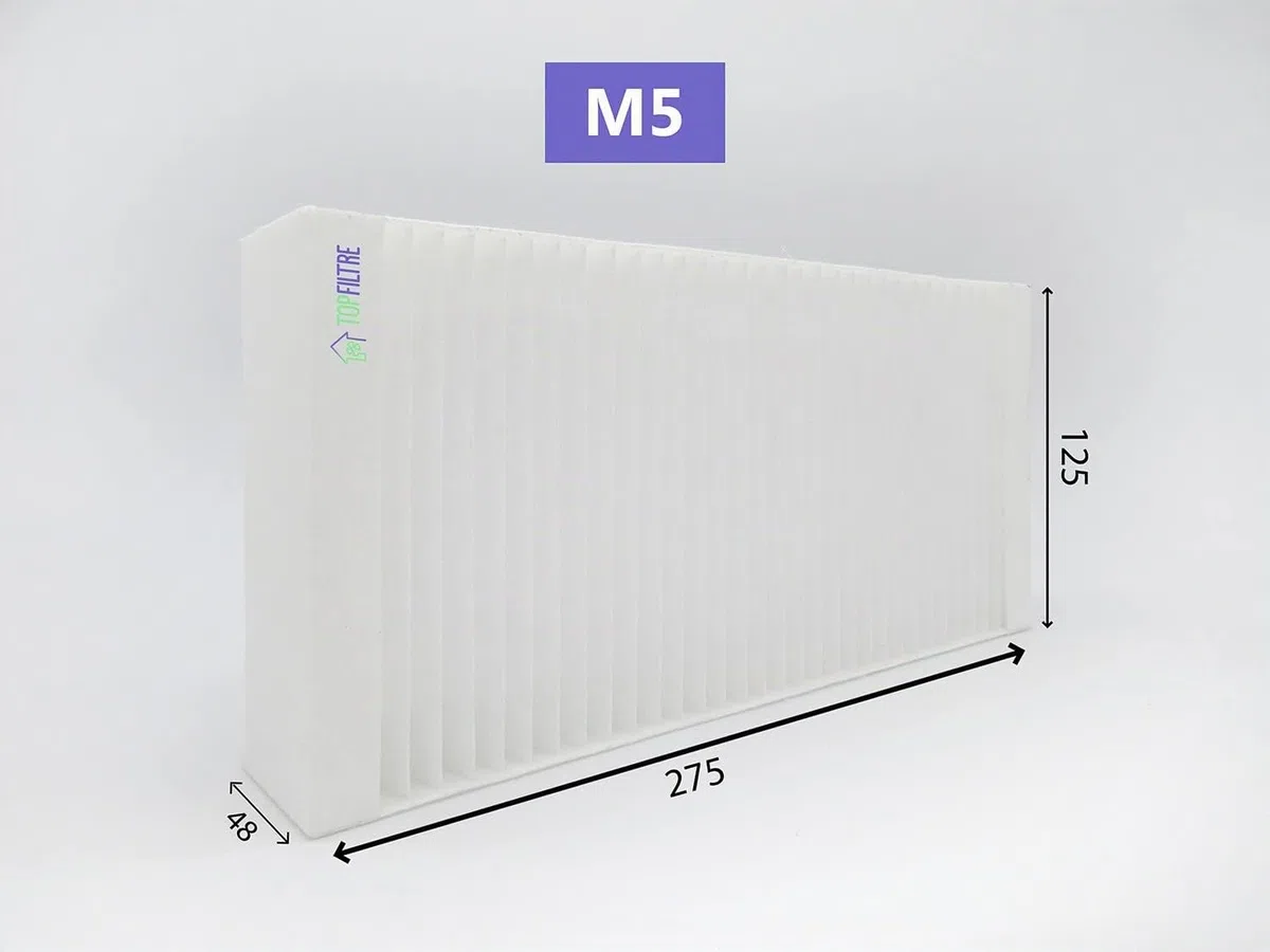 Filtro superior – Filtros M5 + G4 compatibles VMC de doble flujo UNELVENT DOMEO 210 y ecuación ATACAMA