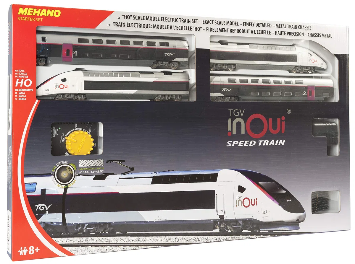 Mehano – T871 – Juego de Tren eléctrico TGV Inoui
