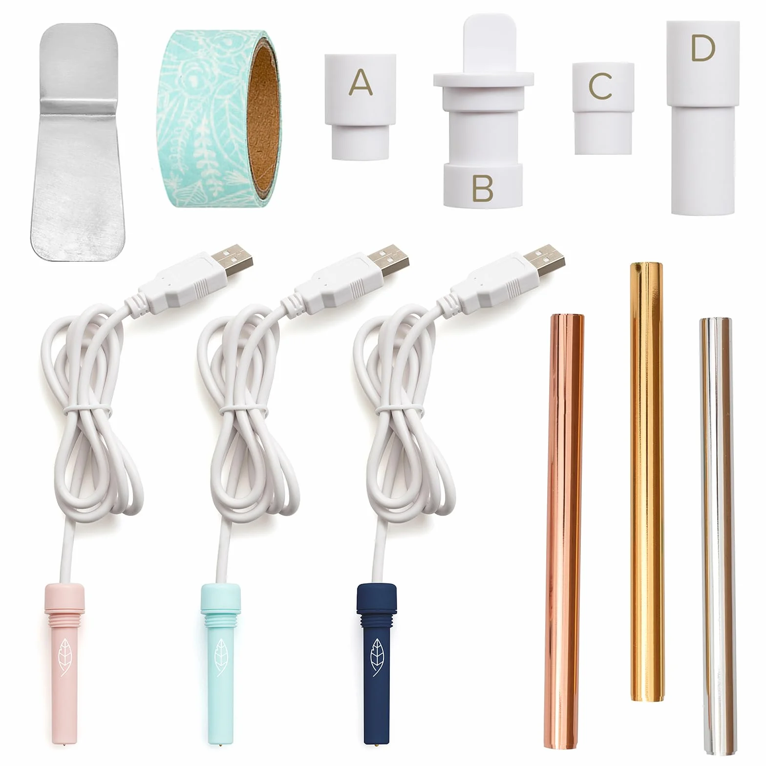 We R Memory Keepers Kit de Inicio Foil Quill, El Set Incluye más de 12 Artículos, CREA Diseños Brillantes para la Fabricación de Tarjetas, Scrapbooking, Journaling y más, Multicolor, tamaño único