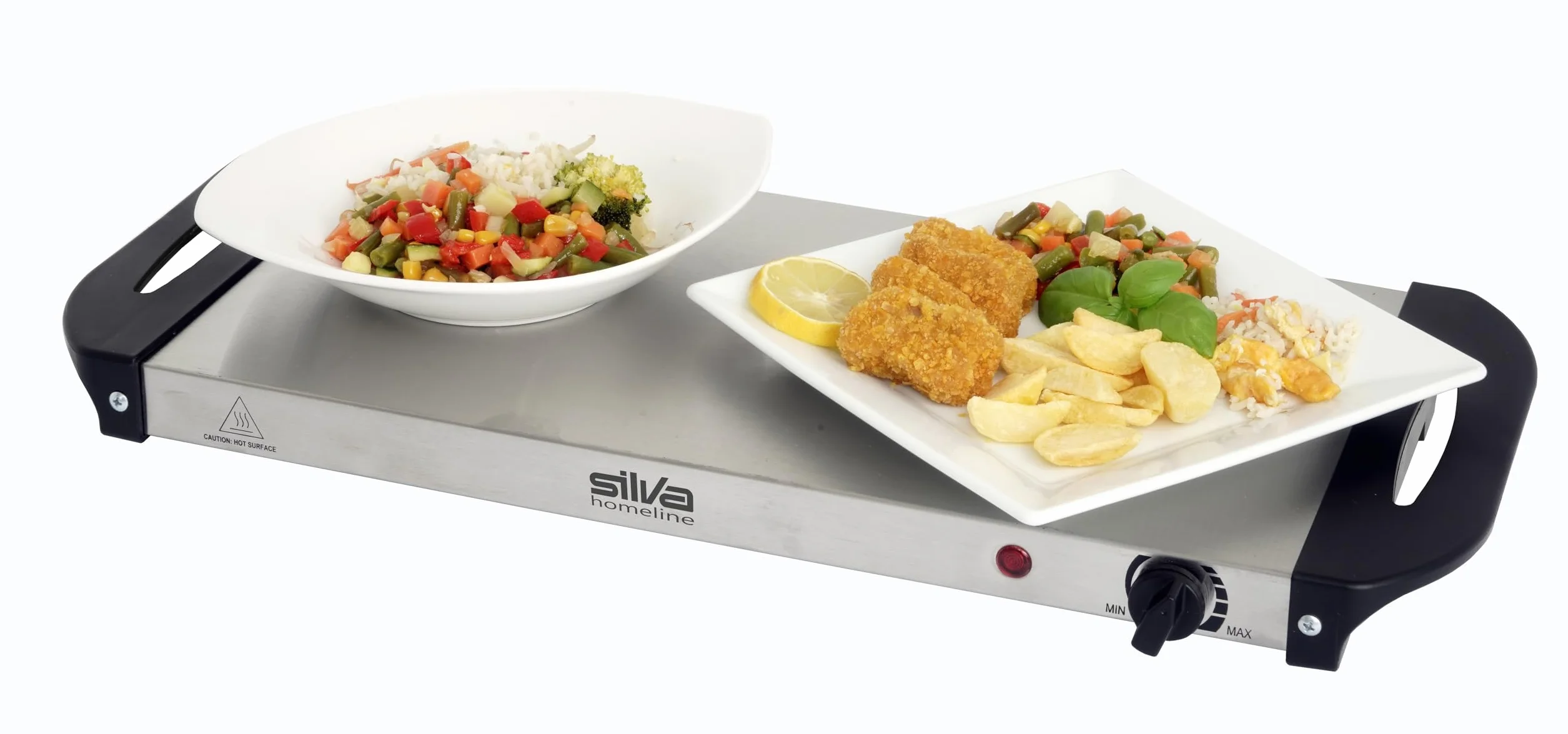 Stay Hot SH 4.1 - Calentador de Buffet 2 en 1, 200 W, solución Ideal para bufés, Fiestas y cenas Familiares, Capacidad de 7,5 L