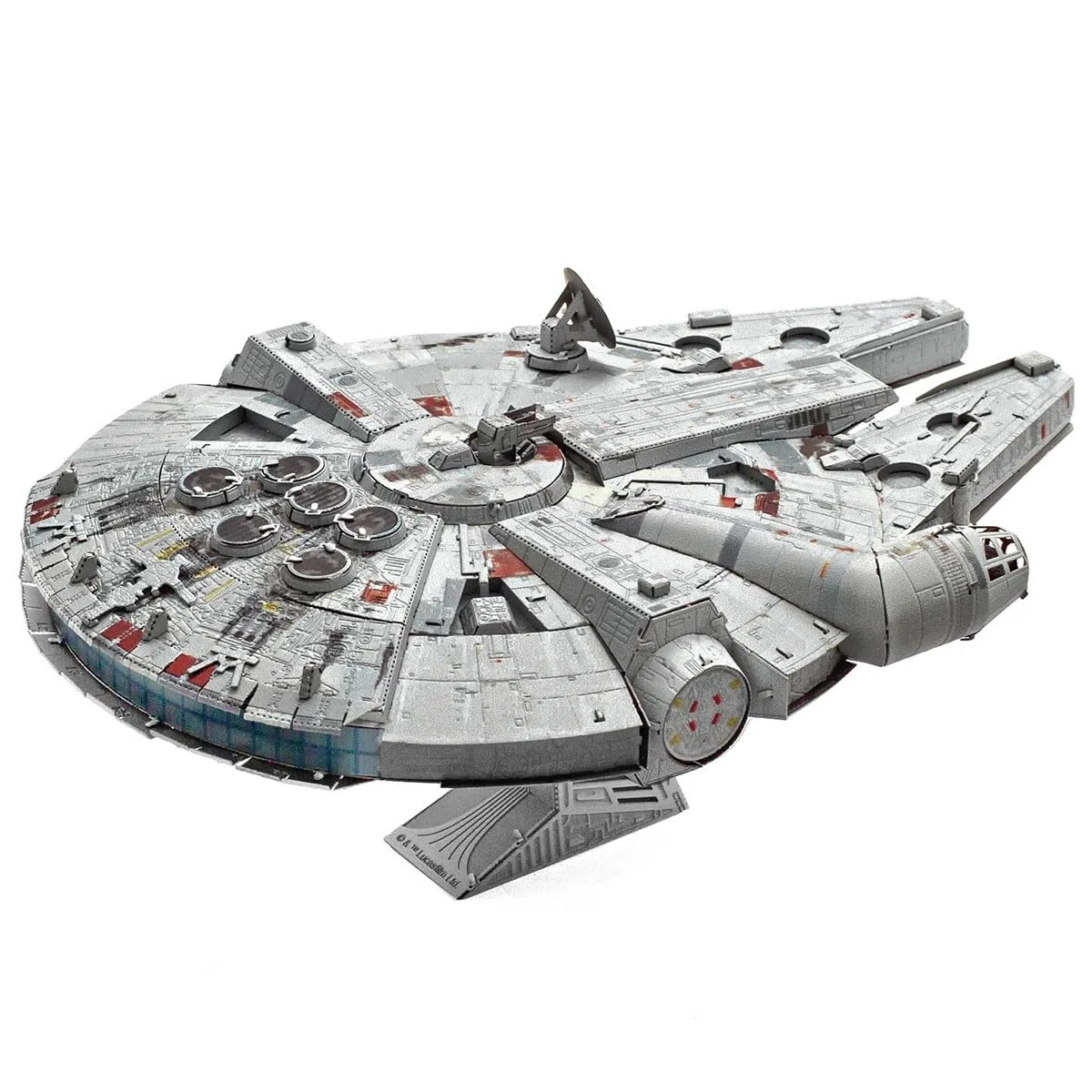 Metal Earth Serie Premium Star Wars Millennium Falcon Color 3D Metal Model Kit Fascinations