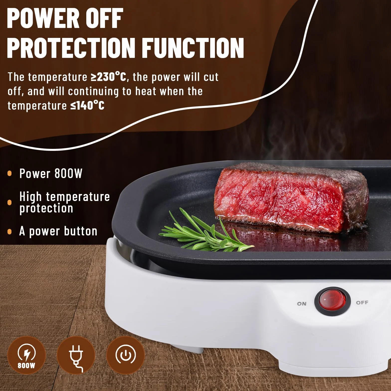 BAOSHISHAN Takoyaki - Máquina eléctrica de bolas de pulpo, 20 agujeros, dispositivo Takoyaki para el hogar, 220 V