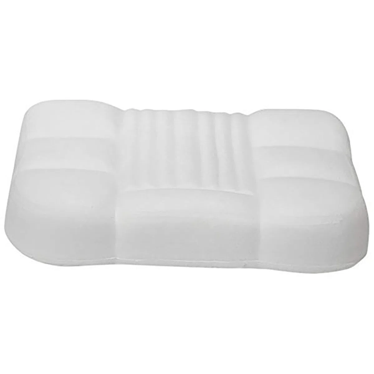 PIKOLIN Home Almohada Viscoelástica Antirronquidos, Transpirable, Doble Funda, Posiciona Cuello y Cabeza para Respirar Bien, Firmeza Alta, para Dormir de Lado