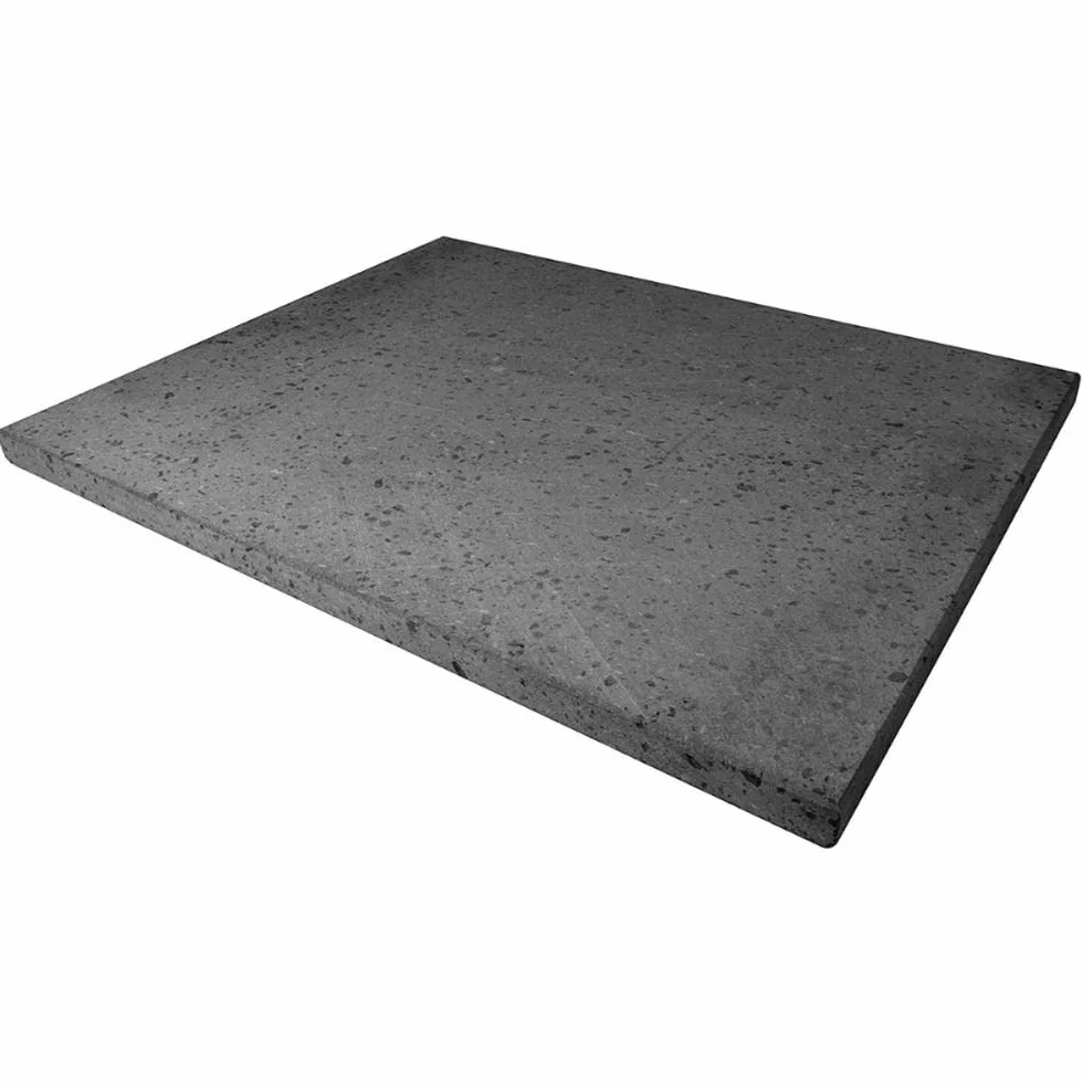 Juego para pizza de piedra volcánica y etnea 38 x 30 cm – Tazón + pala