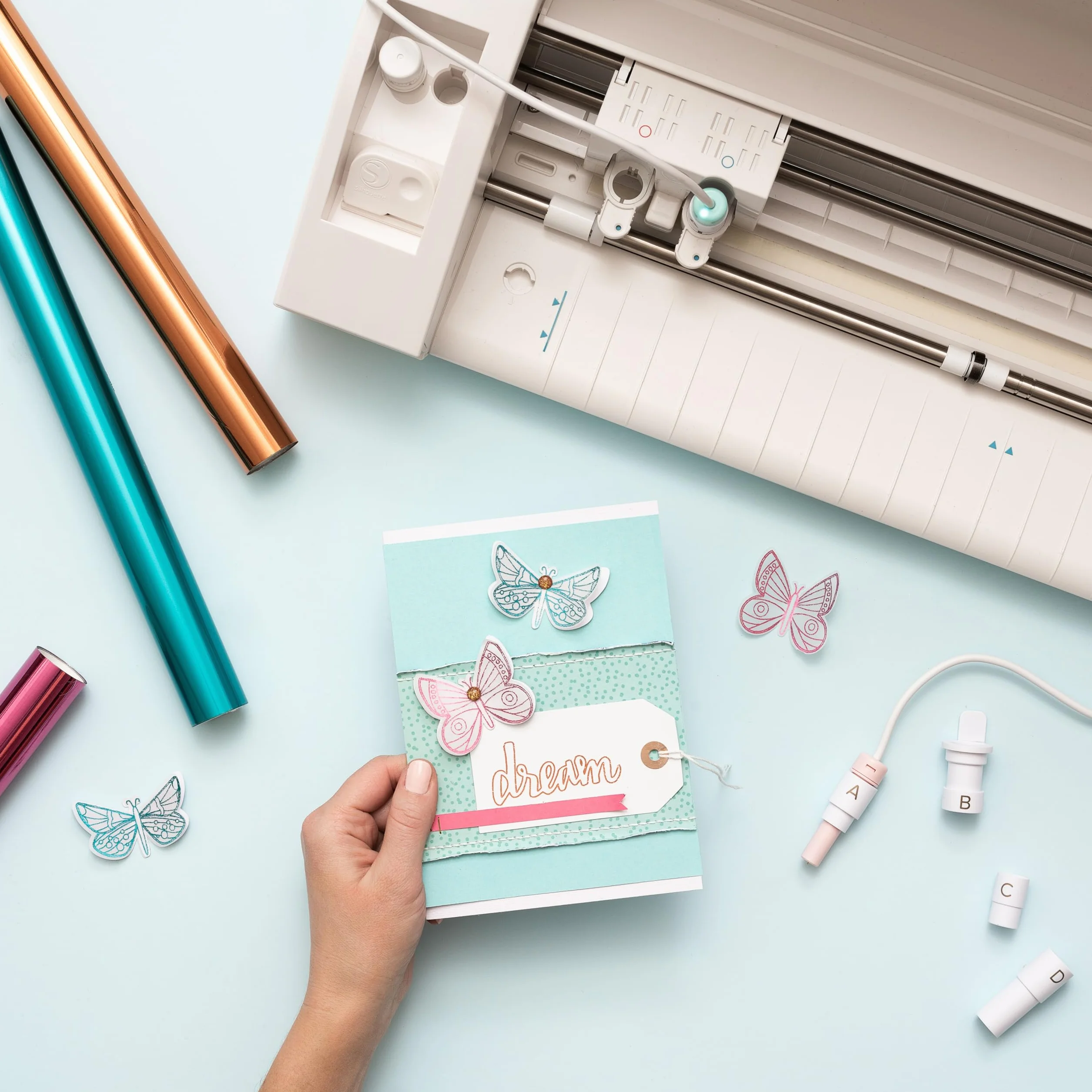 We R Memory Keepers Kit de Inicio Foil Quill, El Set Incluye más de 12 Artículos, CREA Diseños Brillantes para la Fabricación de Tarjetas, Scrapbooking, Journaling y más, Multicolor, tamaño único