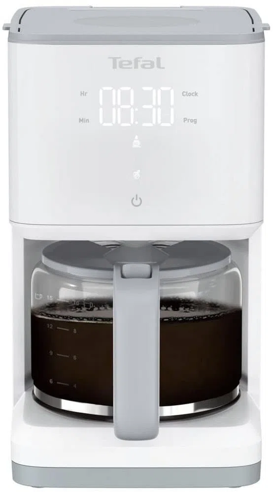Tefal Sense CM693110 - Cafetera eléctrica programable (1000 W), color blanco