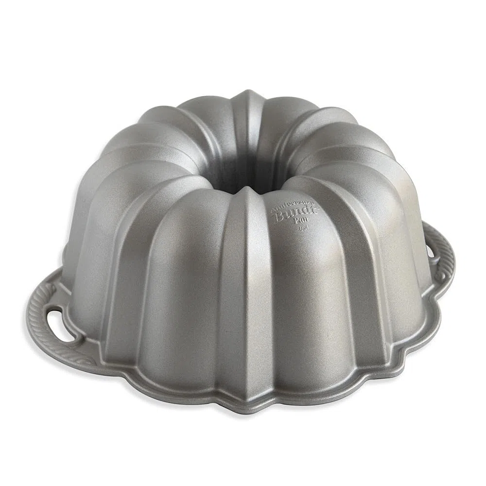 Nordicware 50037 - Molde para repostería, diseño Jubiläums-Bundt, color plateado