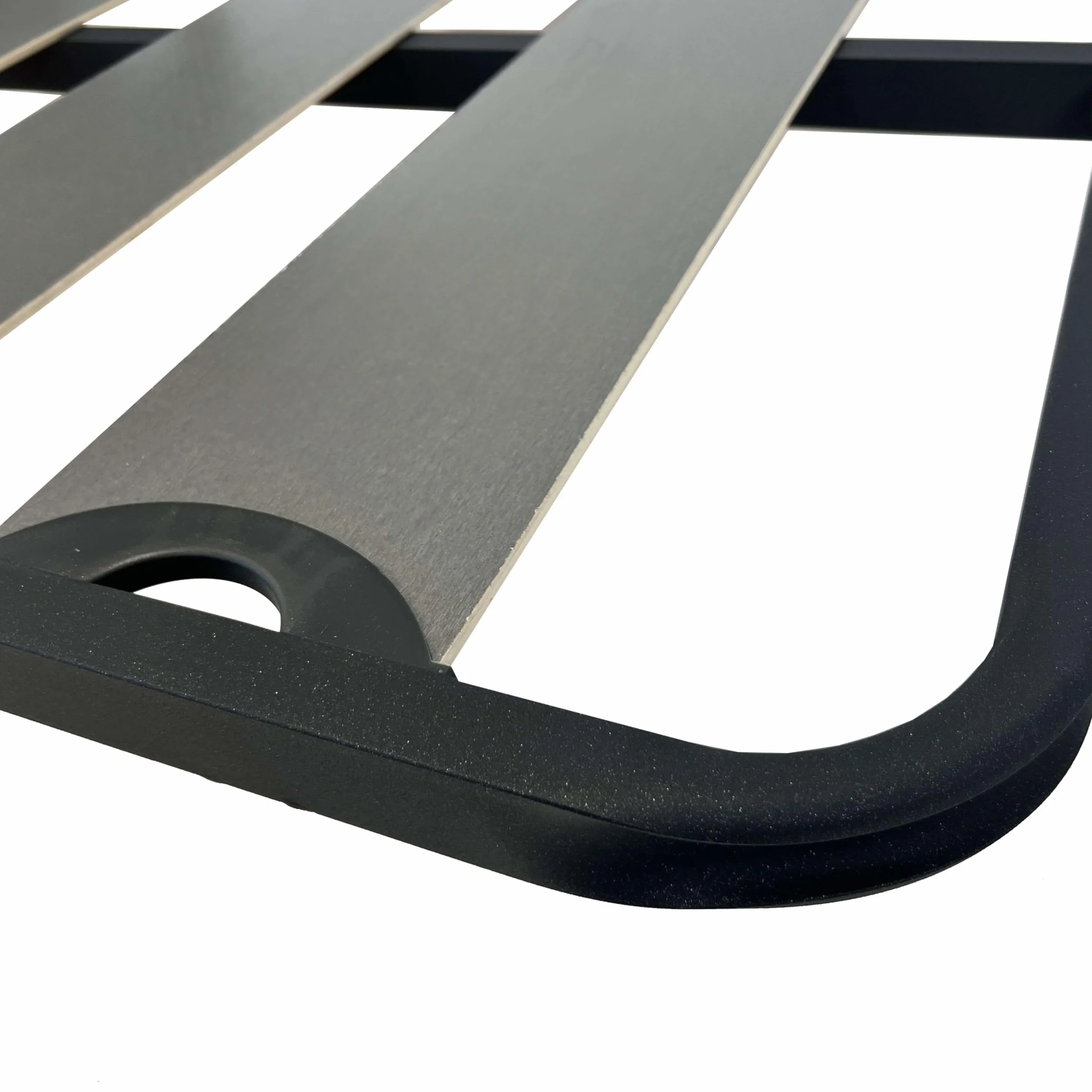 Miroytengo Somier 90x200 cm Balda Ancha, Tubo de Acero 40x30 mm, Refuerzo Central, Láminas de chopo-Flex (SIN Patas)