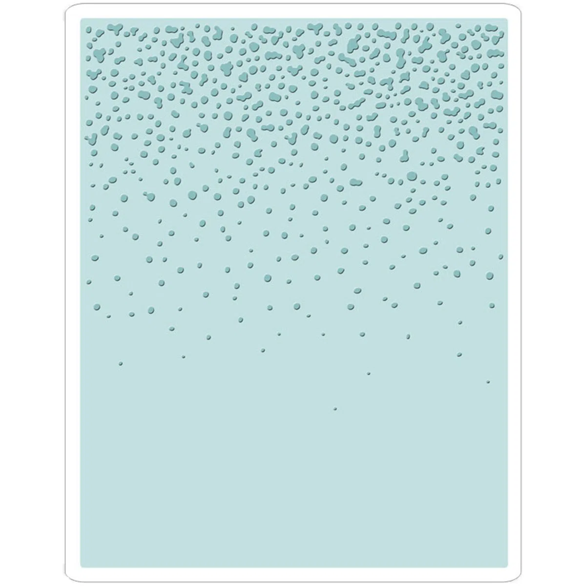 Sizzix, Tim Holtz - Carpeta de grabado en relieve, motas de nieve, talla única