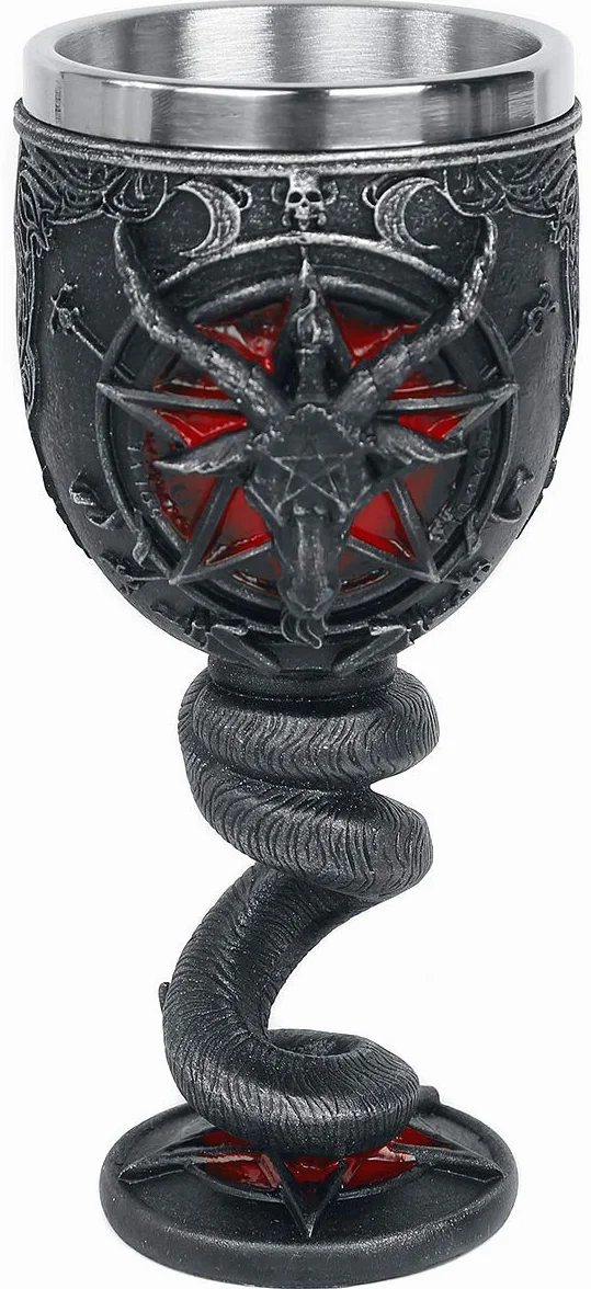 Nemesis Now Baphomet Goblet Sin clasificar Cáliz Negro Poliresina