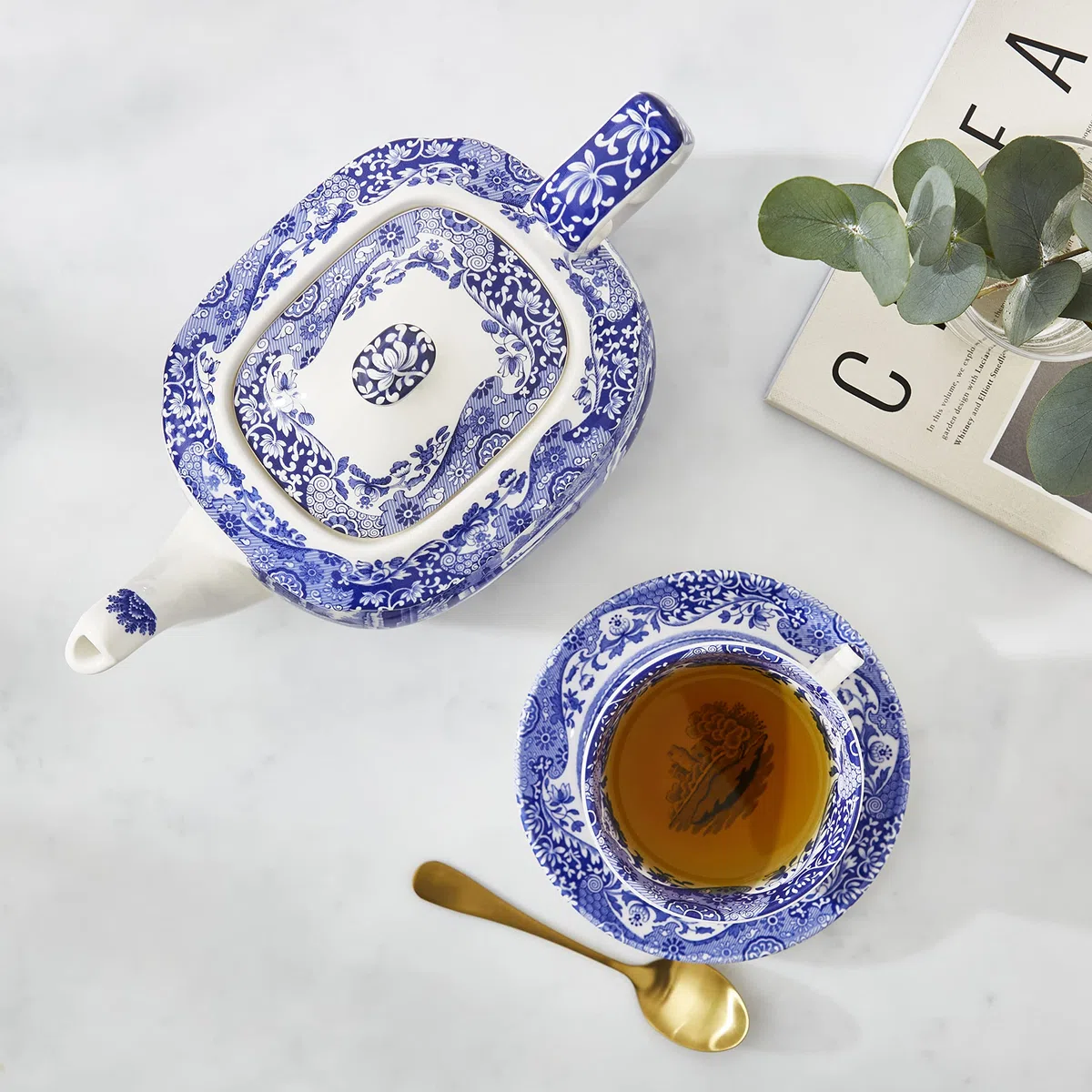 Spode 25IBL138 - Tetera, Color Azul