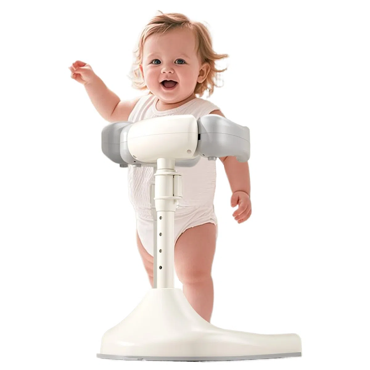 Apoyo para el baby shower, soporte de ducha de baño de bebé | Altura ajustable de soporte de baby shower con base antideslizante | Asiento de lavado de bañera de niño portátil plegable para