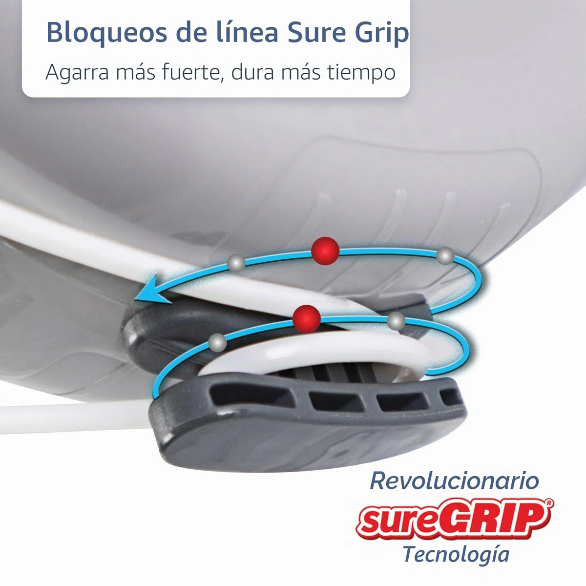 Minky Cuerda Retractable para Tender en Exterior - 30 m (2x15m)
