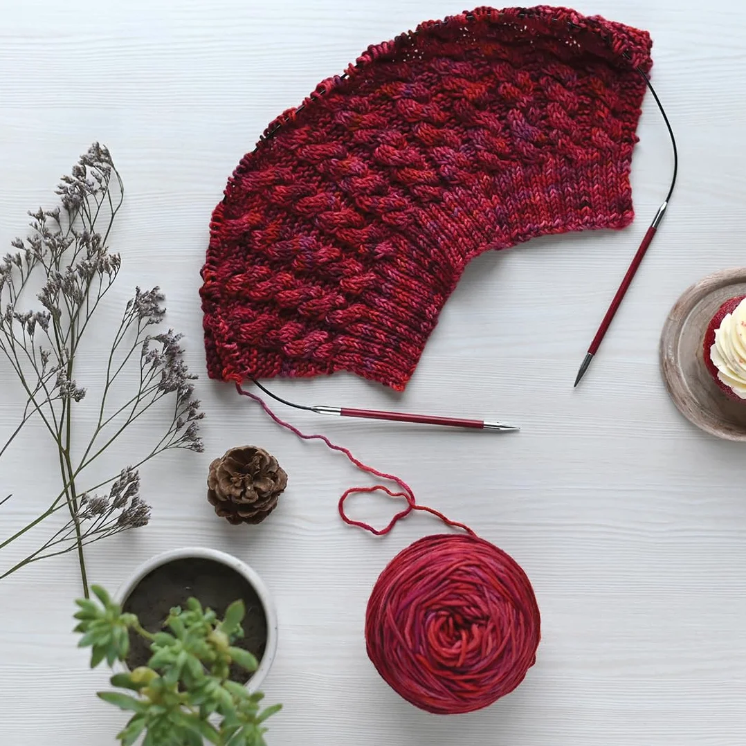KnitPro Puntas de agujas de tejer circulares intercambiables, Zing Deluxe Set 3.50, 4.00, 4.50, 5.00, 5.50, 6.00, 7.00 y 8.00