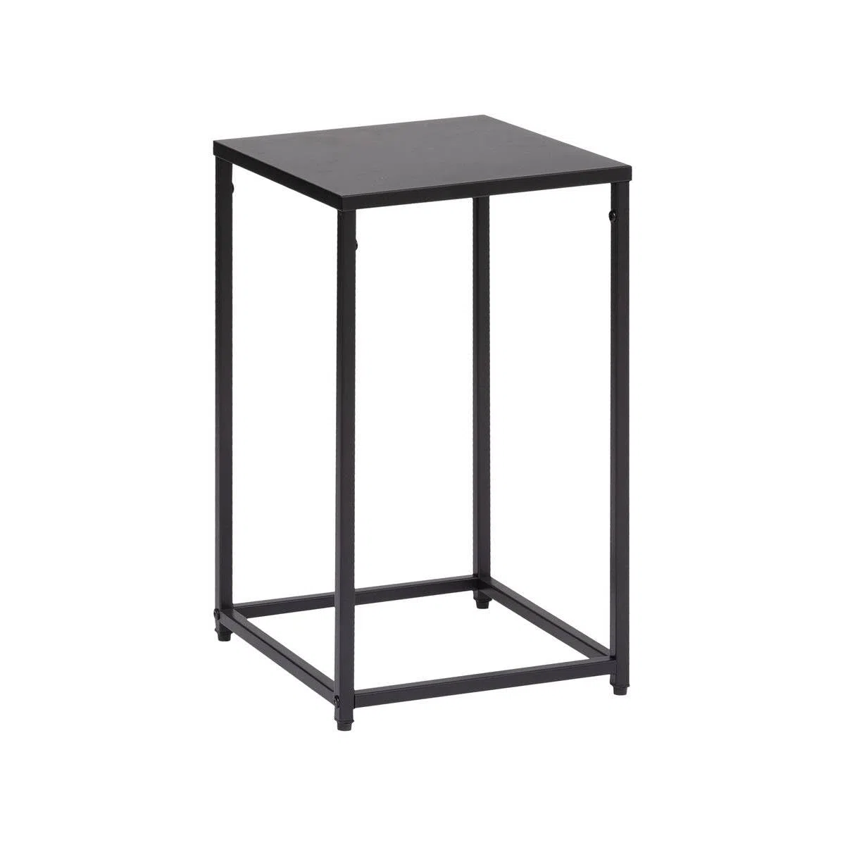 Atmosphera - Juego de 2 mesas Nido Gota, Metal Negro, Altura 74 cm - para salón, Dormitorio y Mesa Auxiliar