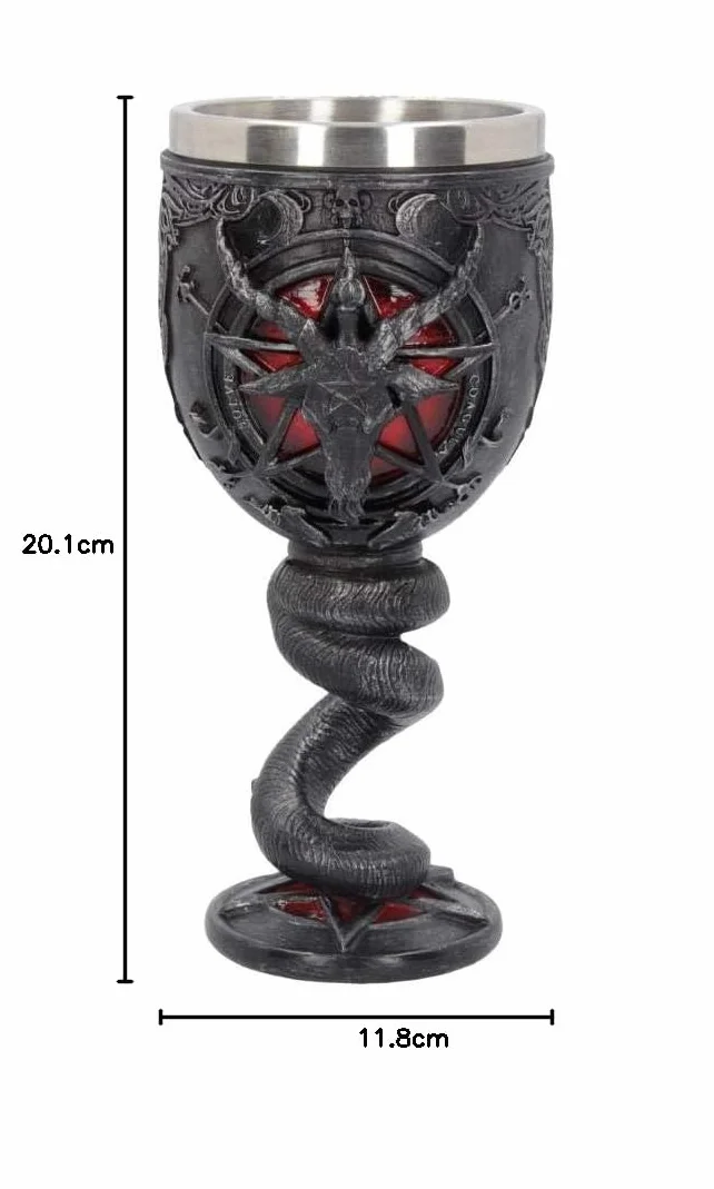 Nemesis Now Baphomet Goblet Sin clasificar Cáliz Negro Poliresina