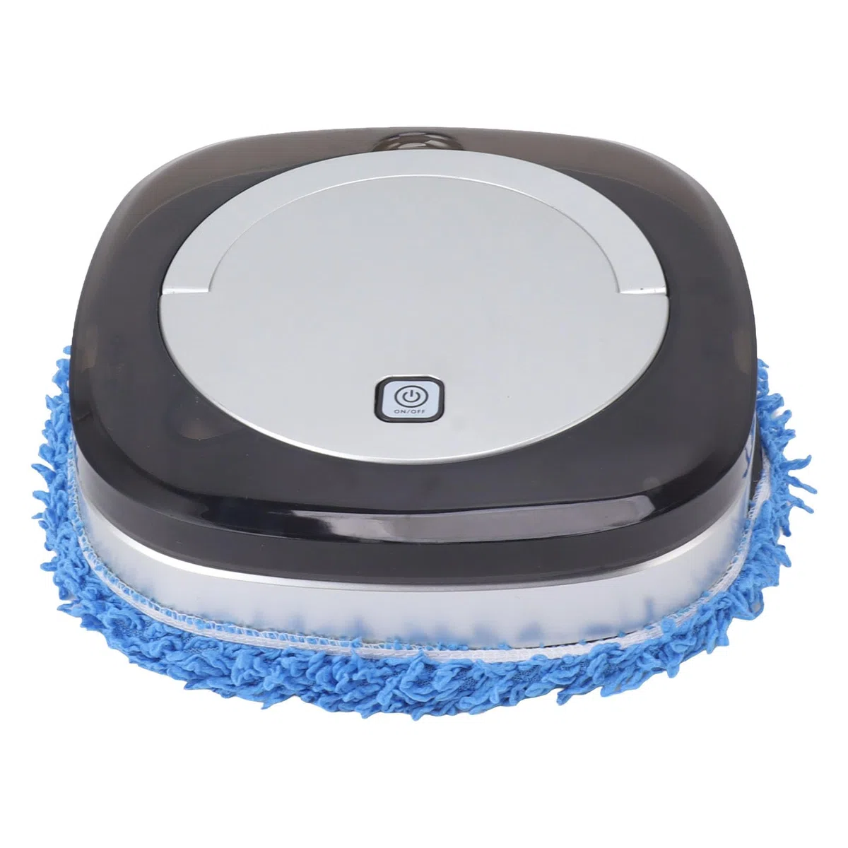 Asixxsix Robot Aspirador y Trapeador Combo de Alta Eficiencia, Succión Potente, Trabajo Inteligente, Buen Rendimiento, Batería de 2400mAh, 120min de Tiempo de Resistencia (Plata)