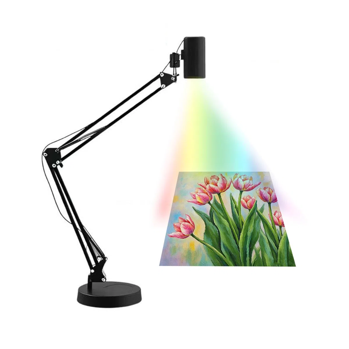 Buhelyc Proyector Smart Sketcher Herramienta de Asistencia para El Dibujo Lámpara de Proyector de Arte Portátil para Trazar y Pintarde