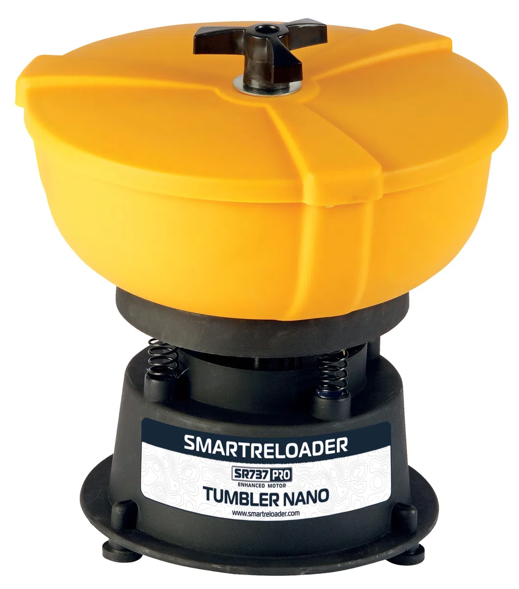 Smartreloader SR737 Nano Pro - Buratta para bojules, ideal para cazadores, tiradores de polígono, joyeros, restaurantes, ferretería, pulido rápido, motor potente, recipiente de 1,75 l