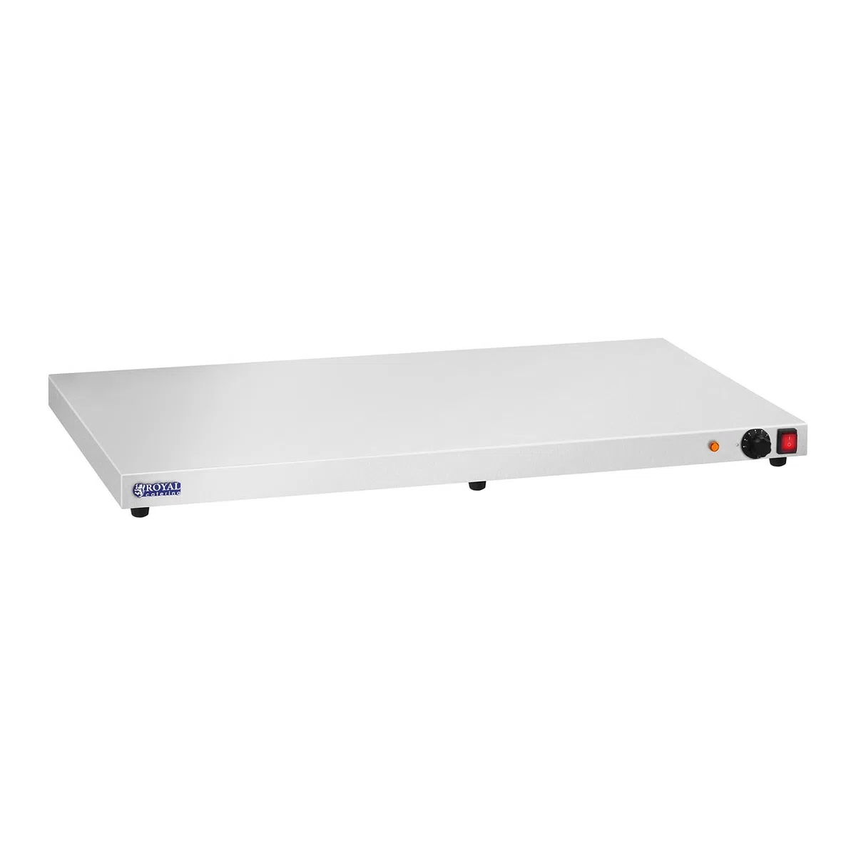 Royal Catering - RCHP-600E - Placa calentadora - 600 W - Acero Inoxidable - 100 cm