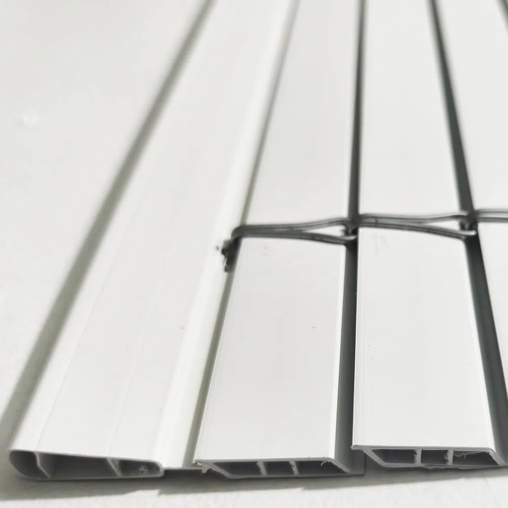 Persiana Alicantina de PVC Color Blanco | Corte a Medida | PERTONI TENDE (Ancho 100cm X 100cm Largo)