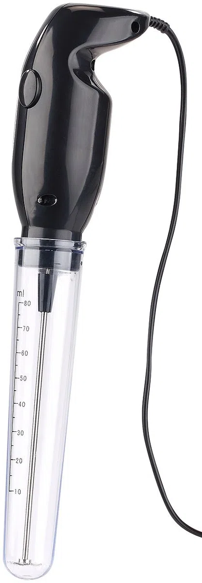 Rosenstein & Söhne Batidoras de mano - batidora frappe: Eléctrico Batidor mini de mano, Accesorio de vaso mezclador, 15 vatios (miniquirl, batidora mano para frappé, fabricante)