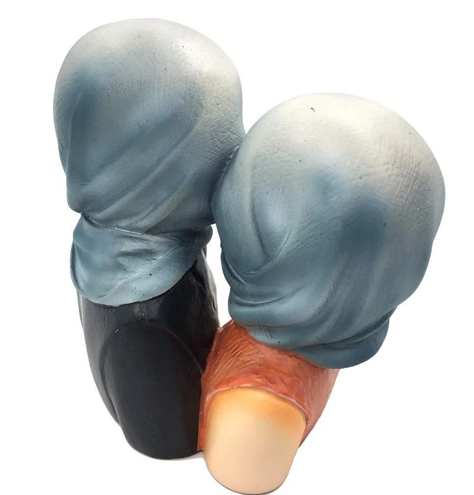 Busto - Los Amantes / The Lovers - 12,5cm, resin, replica, basado de una obra de Rene Magritte #05
