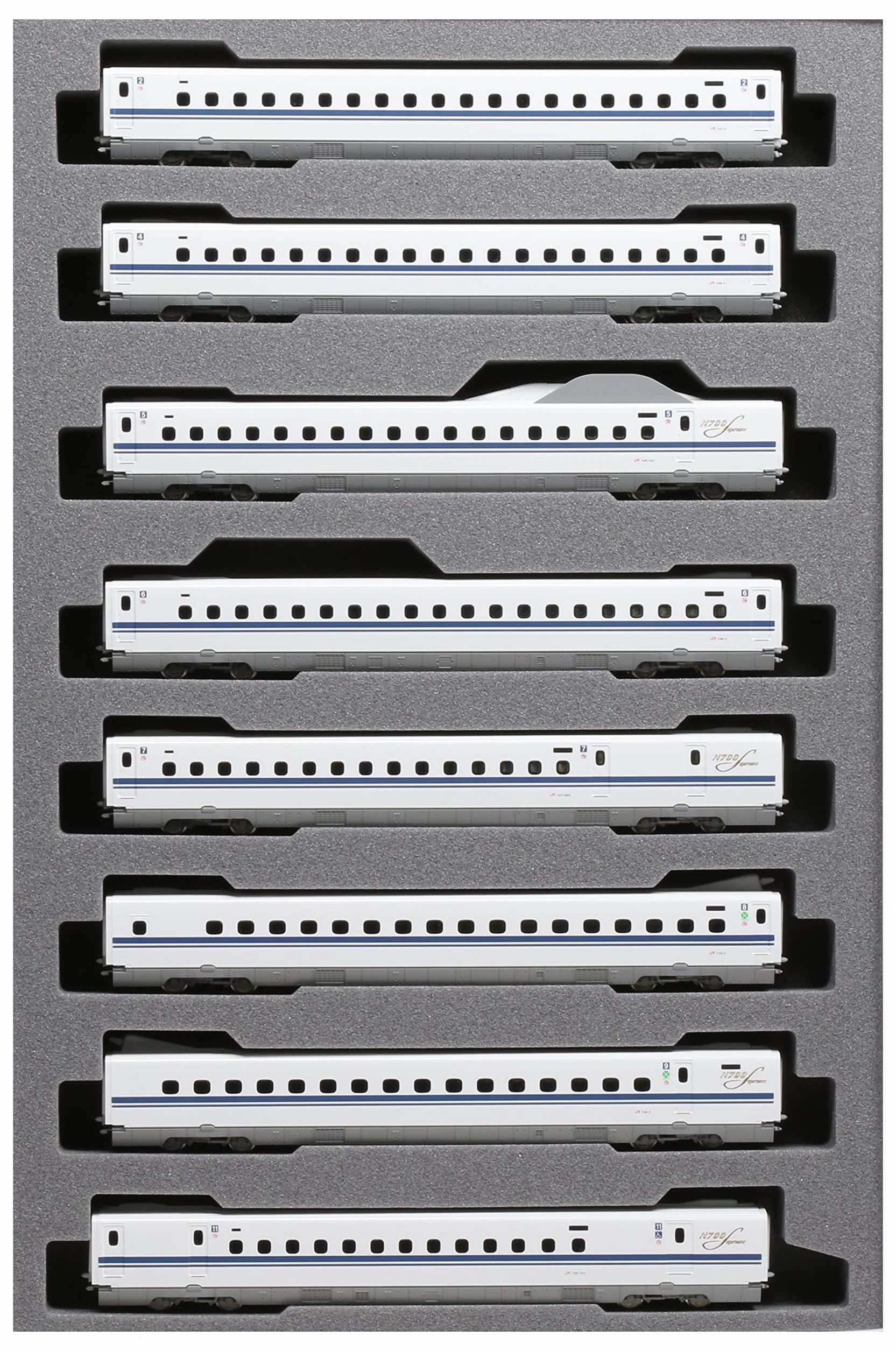 Kato N700S SHINKANSEN - Juego de 8 coches
