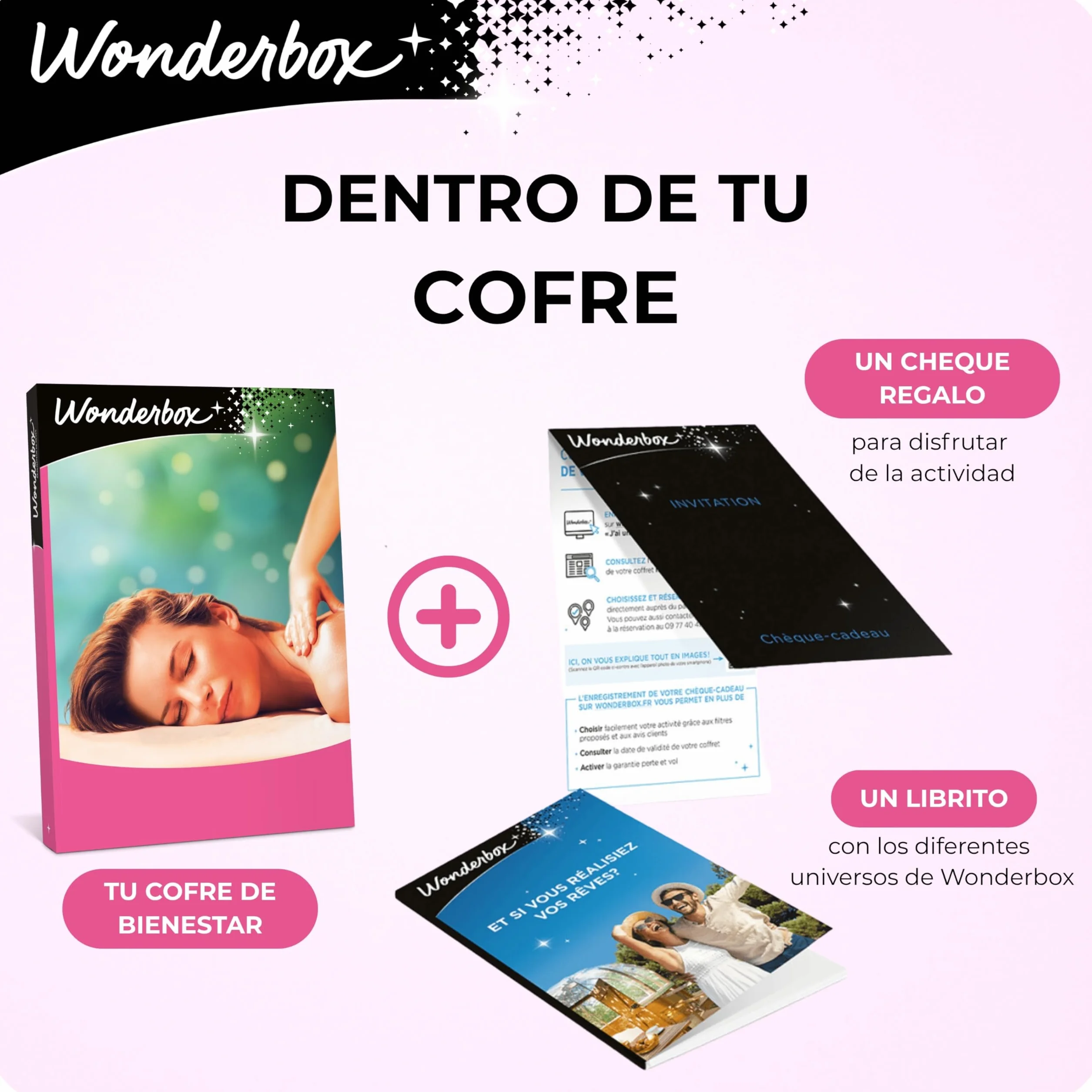 WONDERBOX Caja Regalo -TRATAMIENTOS EXCLUSIVOS- 6.000 experiencias para dos personas