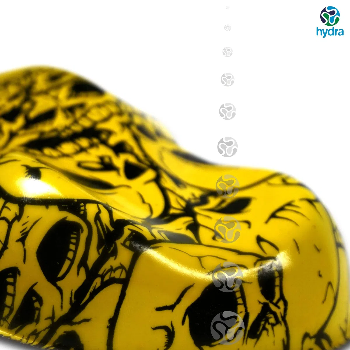Lámina de hidroimpresión Film Water Transfer Printing hidrografía hydrographics Kit hydrodipping Llamas Calaveras Medidas: Ancho: 100cm. Largo: 400cm (HLC-039)