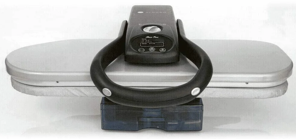 Singer ESP260T Prensa de Planchado a Vapor Inteligente - 26" x 11" Superficie de Prensado, Máquina de Prensa de Planchar a Vapor, 5 opciones de tejido, Capacidad del Tanque de 800 ml, Auto Apagado