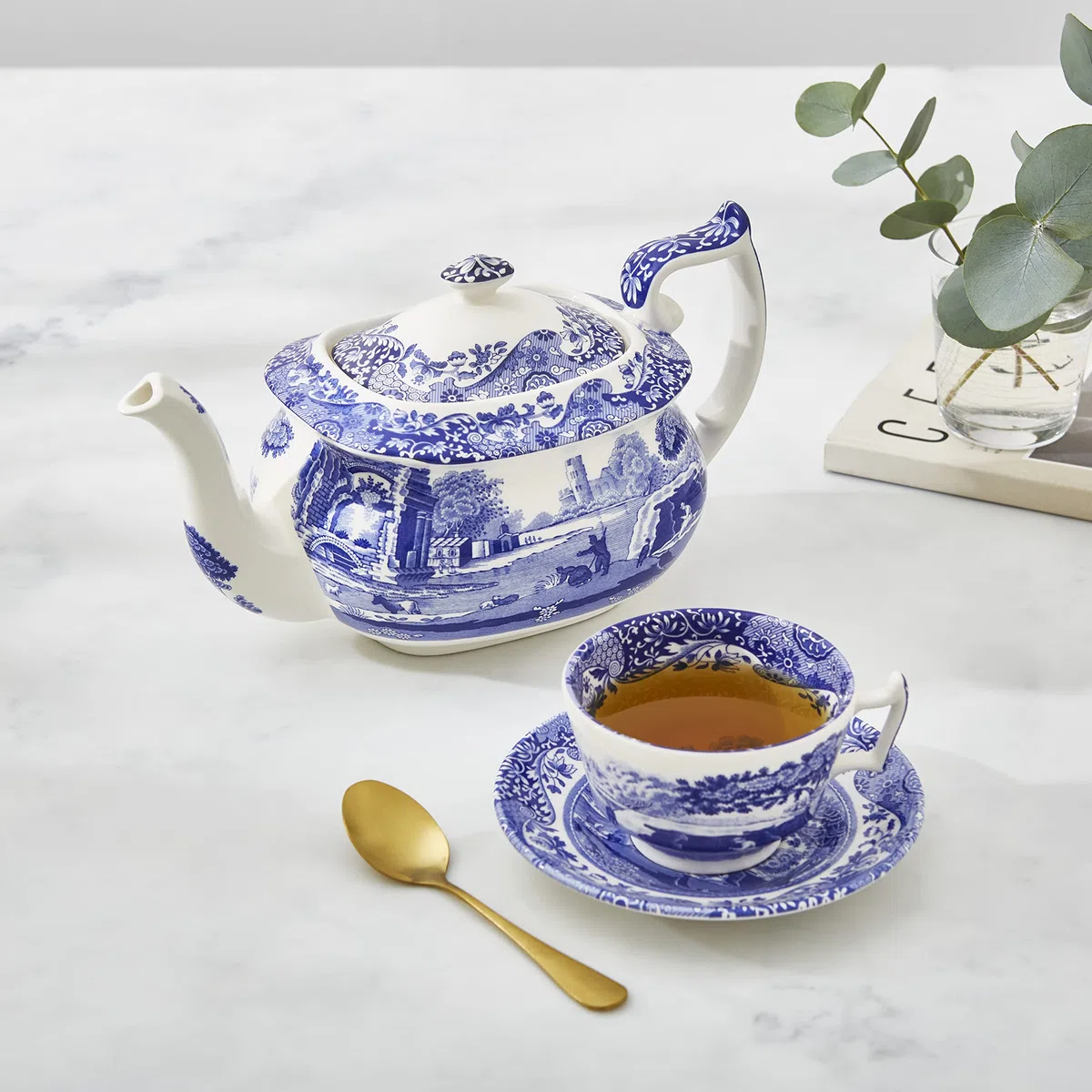 Spode 25IBL138 - Tetera, Color Azul