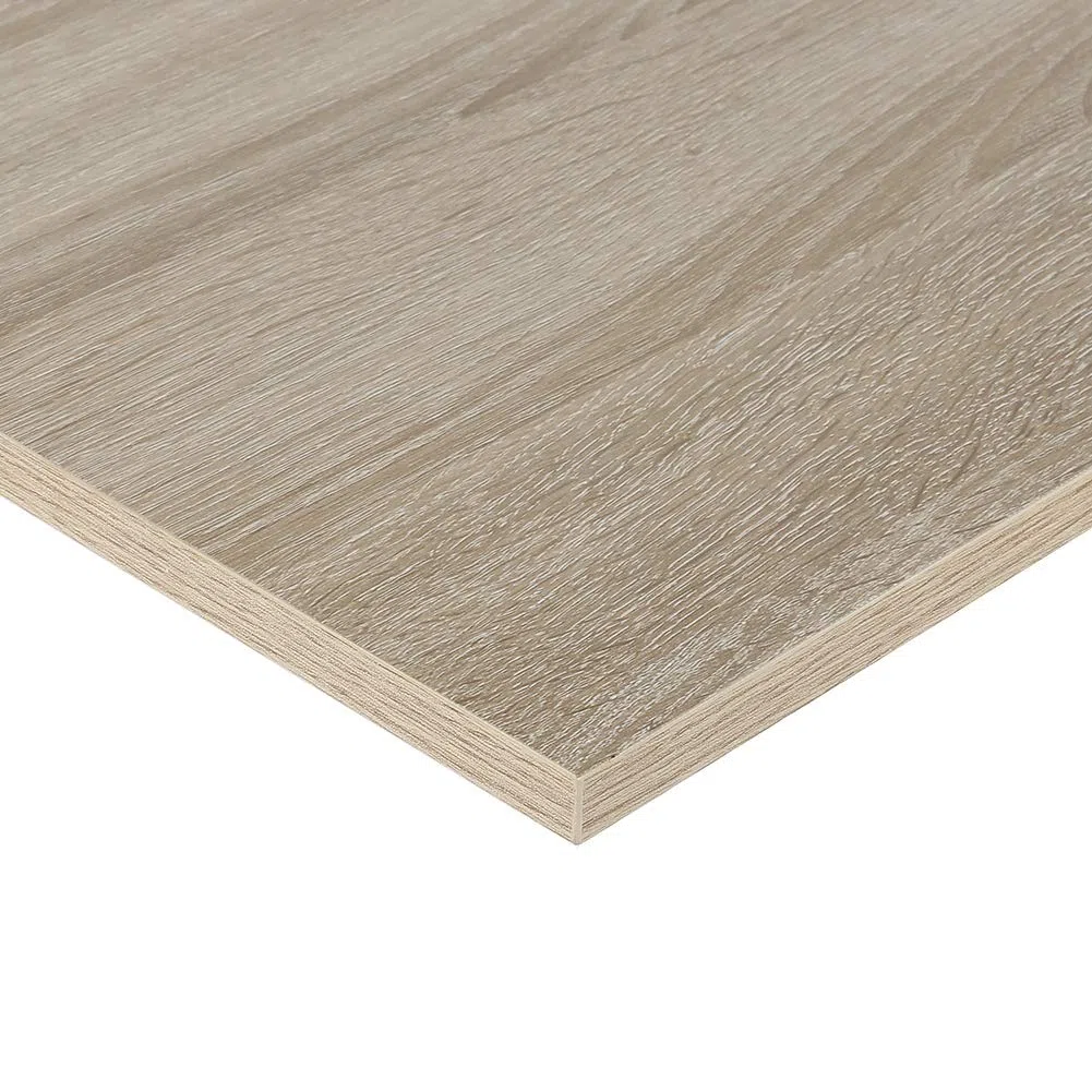 HUOLE Mesa Plegable Cocina Salón Mesa Auxiliar con 2 Alas Abatibles Ahorra Espacio Diseño Moderno-103 * 76 * 73,4 cm: Blanco + Color Roble