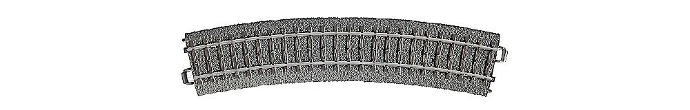 Märklin 24224 - Vías curbadas ferroviarias (6 unidades)