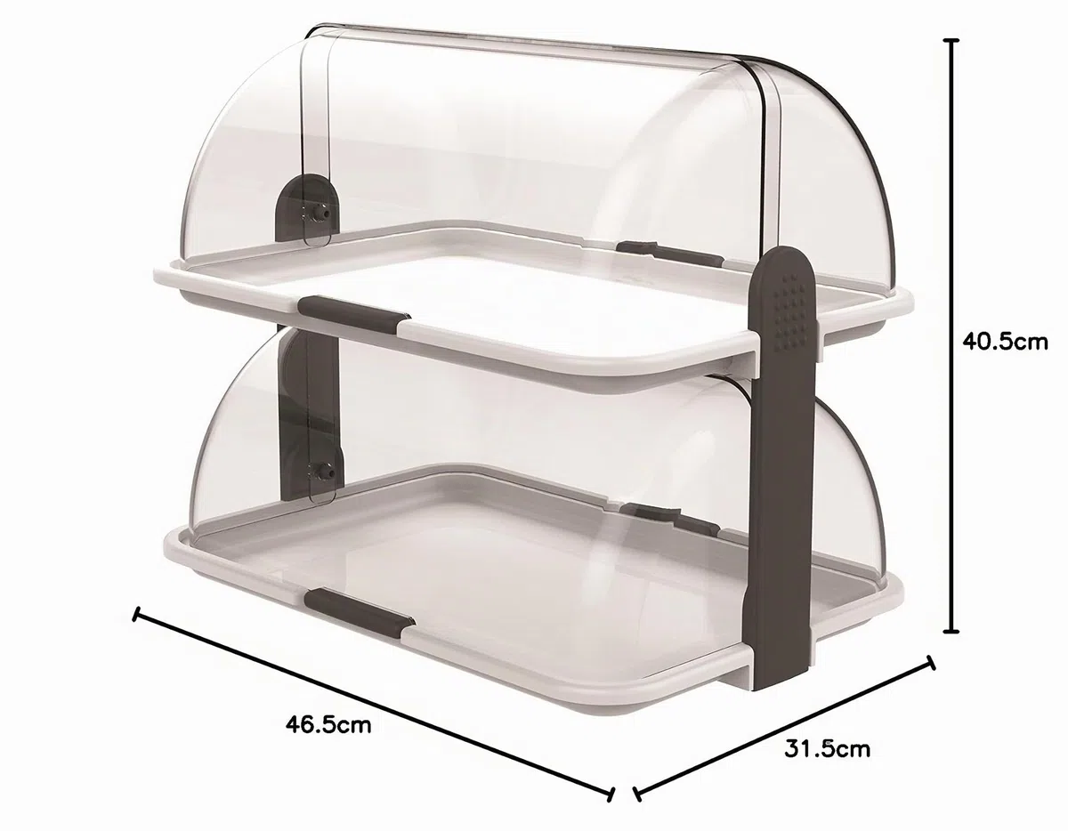 BIESSE CASA CLASSICA BIESSE L 179/01-CASA Classica, Blanco, 44.2x31.5x41 cm Panera Doble