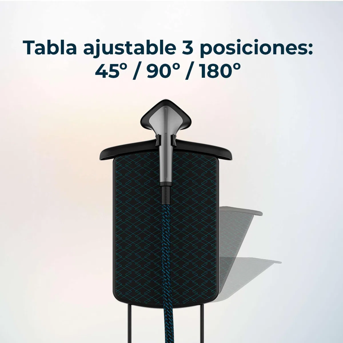 Cecotec Centro de Planchado Vertical IronHero 2000 Vertical Station. 2000, Tabla de 3 Posiciones (25º, 90º y 180º), Vapor continuo 47g/min, Calentamiento en 35 Segundos, 5 Programas, Depósito de 1,7L